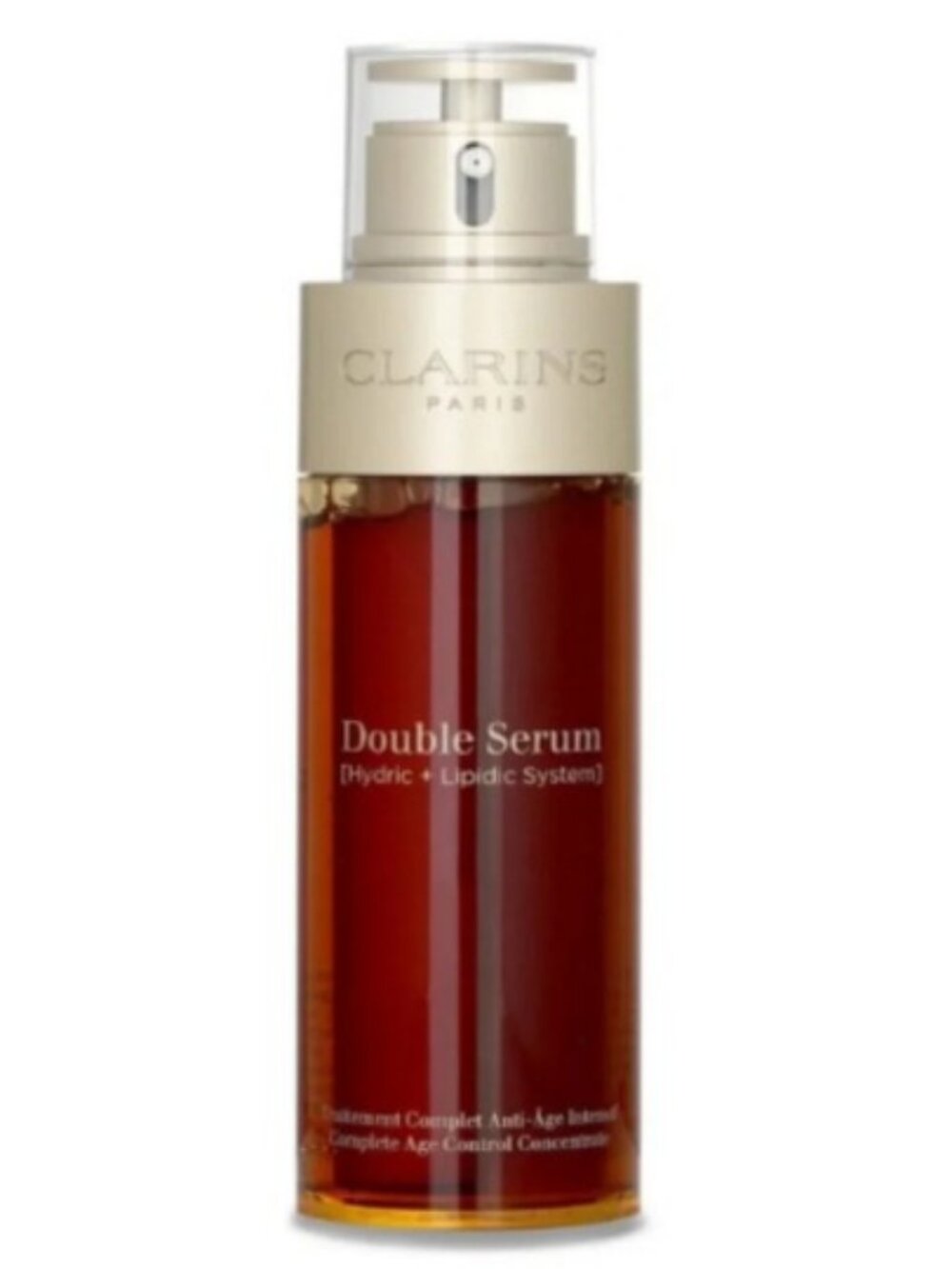 Clarins Double Serum 100ml / 3.3oz Hydric + Lipidic System New Sealed - Picture 2 of 3